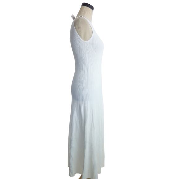 NWT Aritzia Babaton Establish Dress Boat Neck White Size Small - Picture 2 of 7